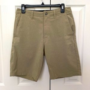 Men’s Volcom Surf & Turf Khaki Shorts - Size 28